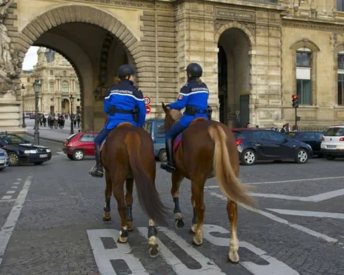 Gendarme à cheval